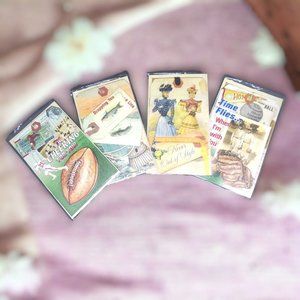 Gift Tag Friendship Magnetic Booklet with Envelope & Ribbon - Set of 4 #3